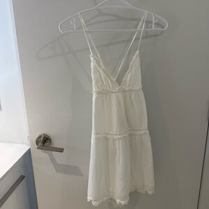 Aritzia White Mini Dress